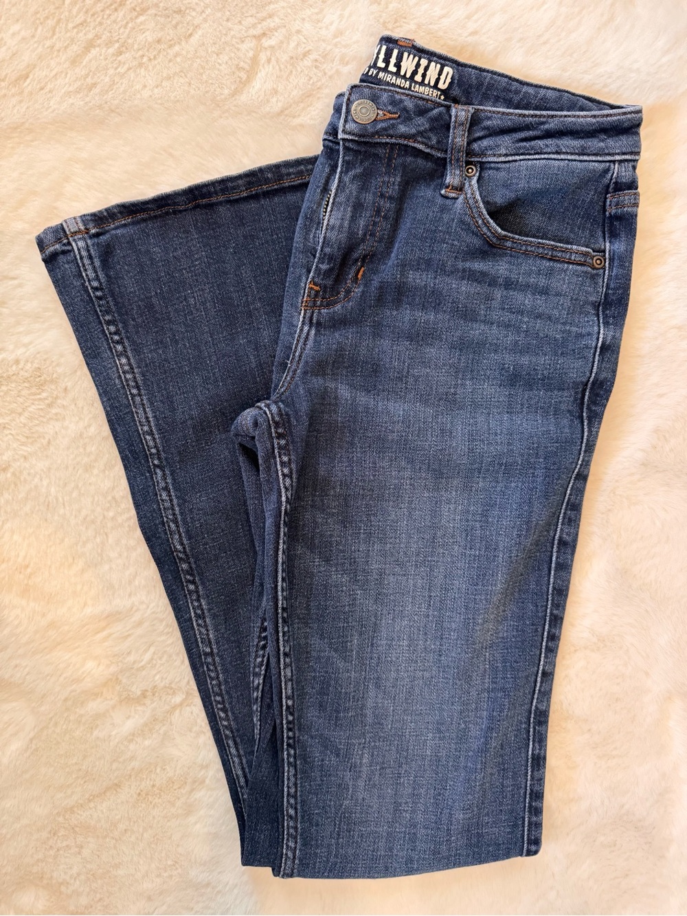 Idyllwind by Miranda Lambert Mid-Rise Women's Jeans in Dark Blue